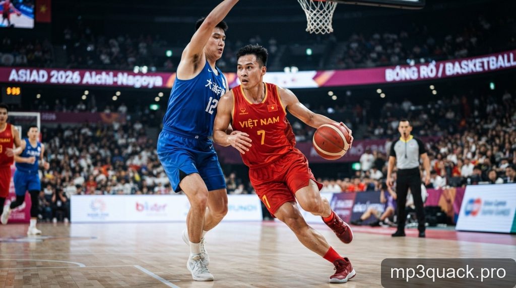 ASIAD 2026: Bóng rổ khởi tranh ngày 10/9, Việt Nam sẵn sàng cho hành trình lịch sử