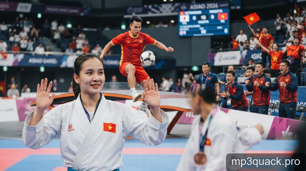 ASIAD 2026: Đoàn thể thao Việt Nam và hành trình săn huy chương tại Nagoya